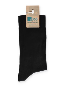 Gambaletto Uomo in Filo di Scozia - Nero - 2