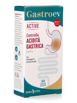 Gastroev Active per il Controllo dell'Acidità Gastrica - Compresse - 1