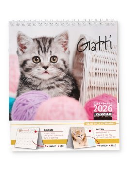 Gatti Calenario 2026 Pocket — Calendario - 5