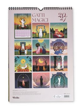 Gatti Magici - Calendario da Muro 2027 — Calendario - 4