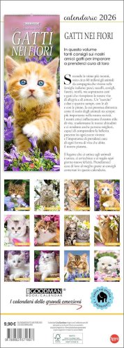 Gatti nei Fiori Calendario 2026 — Calendario - 4