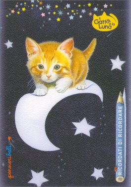 Notes Magnetico il Gatto e la Luna — Quaderno - 1