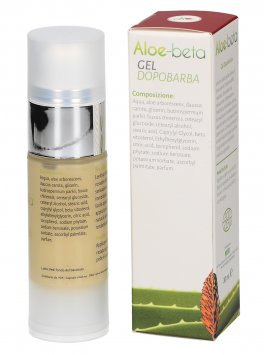 Gel Dopo Barba Aloe-Beta - Aloe Arborescens, Carota Burro di karitè e Olio di Jojoba - 2