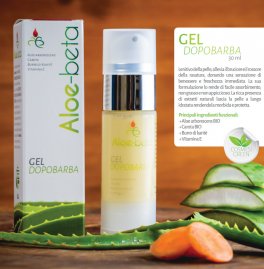 Gel Dopo Barba Aloe-Beta - Aloe Arborescens, Carota Burro di karitè e Olio di Jojoba - 4