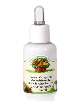 Gel Schiarente all'Acido Glicolico 10% e Acido Kojico 1% - 1