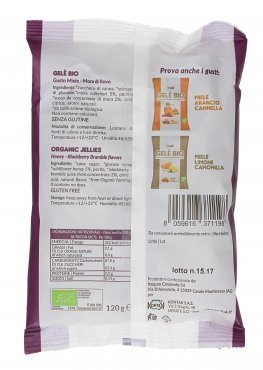 Gelè Bio in Busta - Caramelle Gommose Miele e Mora di Rovo - 2