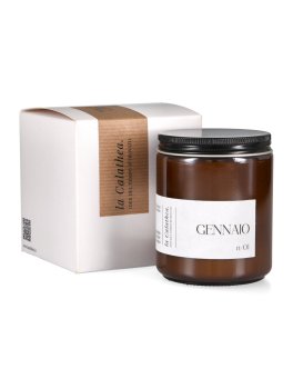 Gennaio - Candela Profumata in Cera di Soia - 5