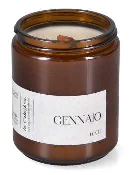 Gennaio - Candela Profumata in Cera di Soia - 1