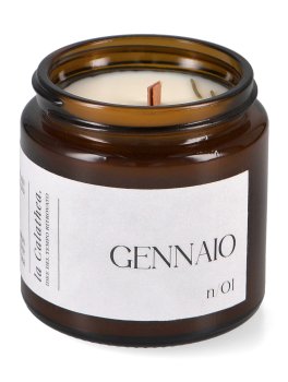 Gennaio - Candela Profumata in Cera di Soia - 1