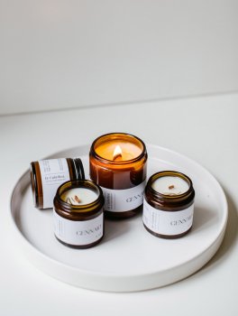 Gennaio - Candela Profumata in Cera di Soia - 7