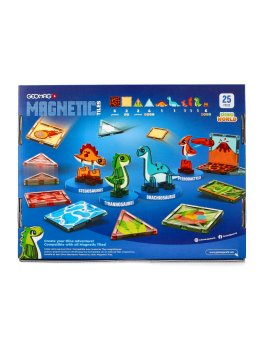 Geomag Magnetic Tiles Dino World - 25 Pz - 2