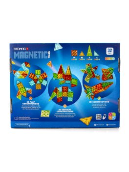 Geomag Magnetic Tiles Gems Rocket - 32 Pz - 2
