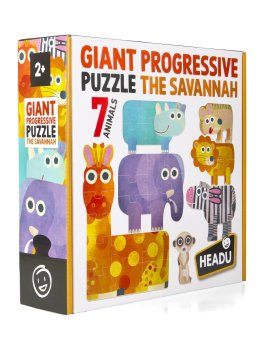 Giant Progressive Puzzle - The Savannah - 1