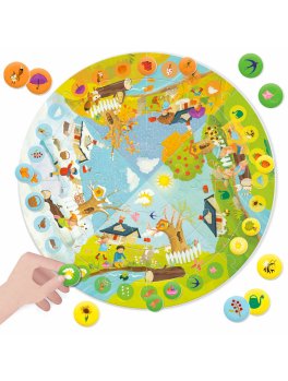 Giant Round Puzzle - Seasons - 4