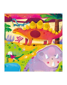 Giant Tactile Puzzle Dino - 4