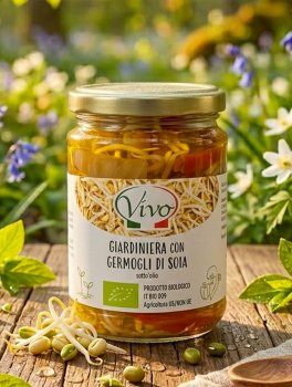 Giardiniera con Germogli di Soia Biologica - 4