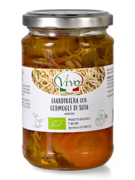 Giardiniera con Germogli di Soia Biologica - 1