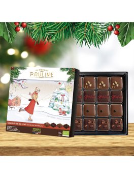 Giftbox Natale - 16 Cioccolatini Ripieni Biologici - 4