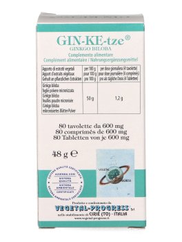 Gin-Ke-Tze - Ginkgo Biloba - Integratore in Compresse - 6