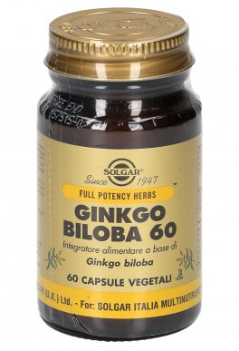 Ginkgo Biloba 60 - Capsule Vegetali - 1