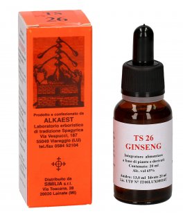 Ginseng TS 26 - Soluzione Idroalcolica - 1