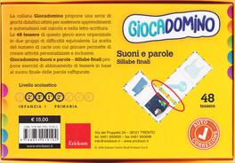 Giocadomino - Suoni e Parole - Sillabe Iniziali - 2