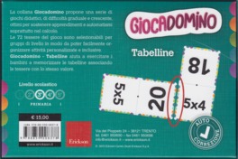 Giocadomino - Tabelline - 2