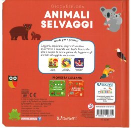 GiocaEsplora - Animali Selvaggi — Libro - 2