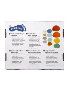Gioco di Bilanciamento Montessori Sassi di Fiume - 9