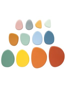 Gioco di Bilanciamento Montessori Sassi di Fiume - 3