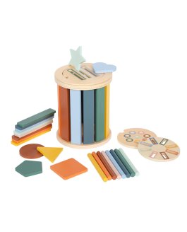 Gioco di Smistamento Montessori con Cestello Girevole - 1