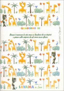 Quaderno Giraffe Savana in Love — Quaderno - 1