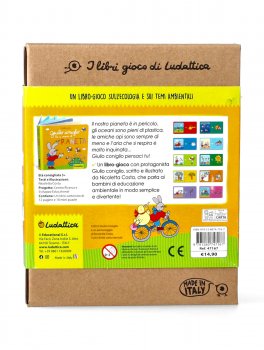 Giulio Coniglio Ha a Cuore il Pianeta — Libro/Gioco - 2