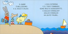 Giulio Coniglio Impara a Nuotare — Libro - 2