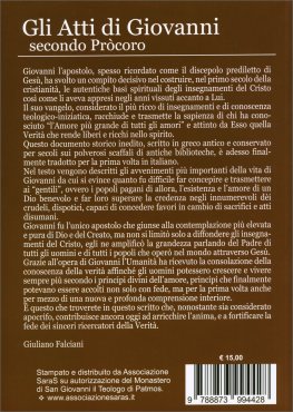 Gli Atti di Giovanni Secondo Pròcoro — Libro - 2