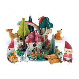 Gli Gnomi del Bosco 3D — Libro/Gioco - 3