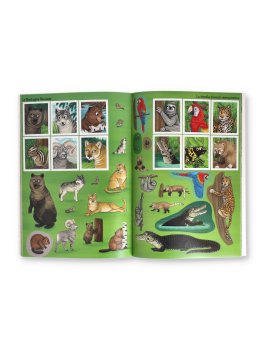 Gli Stickers della Natura - Animali Selvatici — Libro - 2