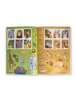 Gli Stickers della Natura - Animali Selvatici — Libro - 3
