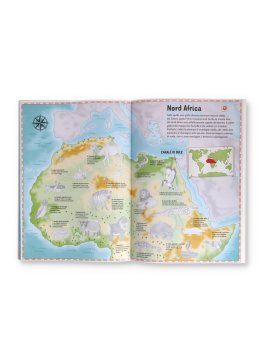 Gli Stickers della Natura: L'Atlante degli Animali del Mondo — Libro - 3