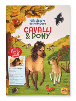 Gli Stickers nella Natura - Cavalli e Pony — Libro - 1