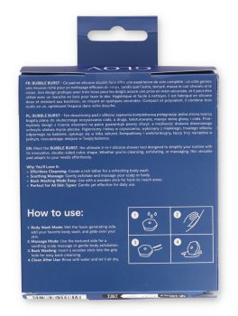 GLOV® Bubble Burst - Spazzola per Corpo, Cuoio Capelluto e Schiena - 3