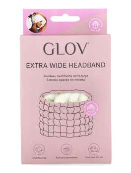 GLOV® Maxi Fascia Raccogli Capelli Bianco - 2