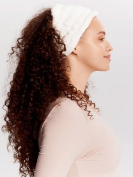 GLOV® Maxi Fascia Raccogli Capelli Bianco - 3