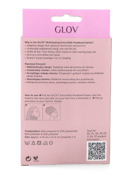 GLOV® Maxi Fascia Raccogli Capelli Bianco - 4