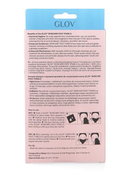 GLOV® Panno Struccante in Microfibra Quadrato - 3