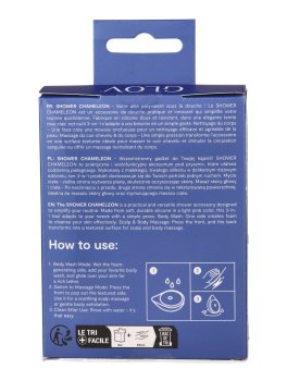 GLOV® Shower Cameleon - Pad in Silicone Reversibile Corpo e Cuoio Capelluto - 6