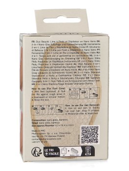 GLOV® Velvet Nano Touch 2 in 1 - Raspa per Piedi e Depilatore - 5