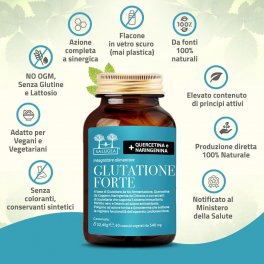Glutatione Forte - 60 Capsule Vegetali - 3