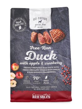 Go Native Adult Anatra, Mela e Mirtillo Rosso per Cani - 1