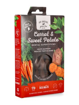 Go Native Dental Snack Carota e Patata Dolce per Cani - 1